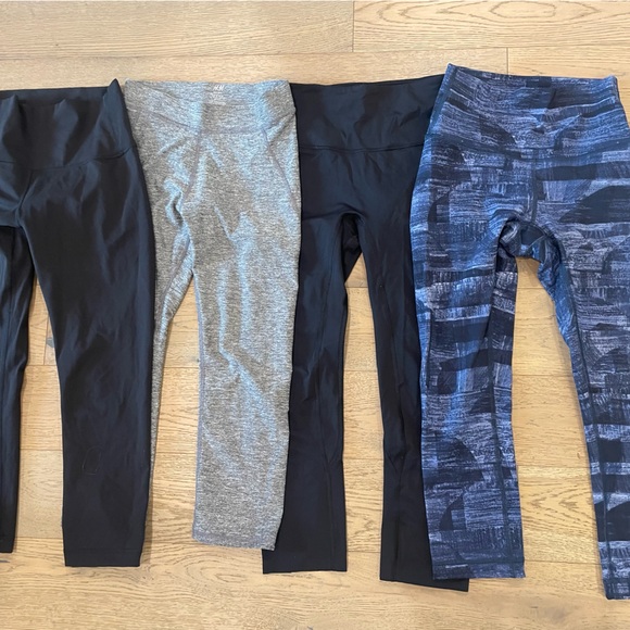lululemon athletica Pants - Lot of 4 capri leggings - lululemon, H&M